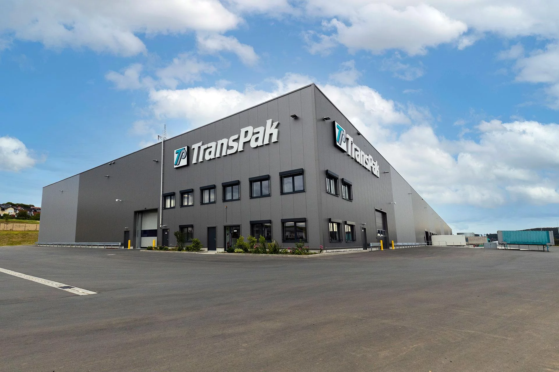 Zentrallager Solms Zentrallager der TransPak Gruppe in Solms