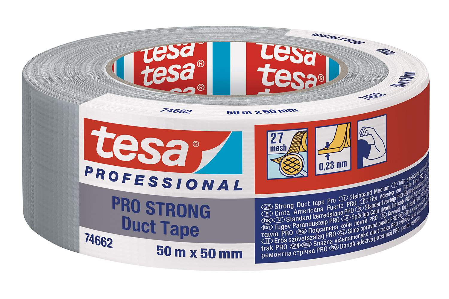 Gewebeband tesa® PRO STRONG Duct Tape 74662